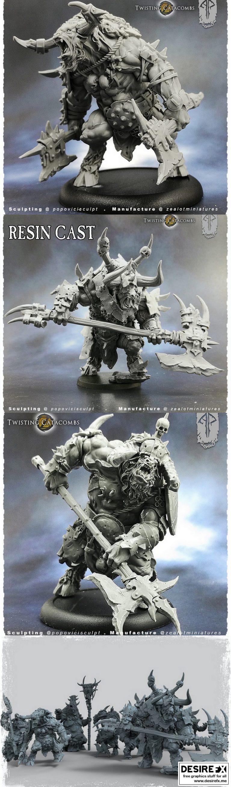 扭曲地窖中的牛头怪|Minotaurs From Twisted Catacombs