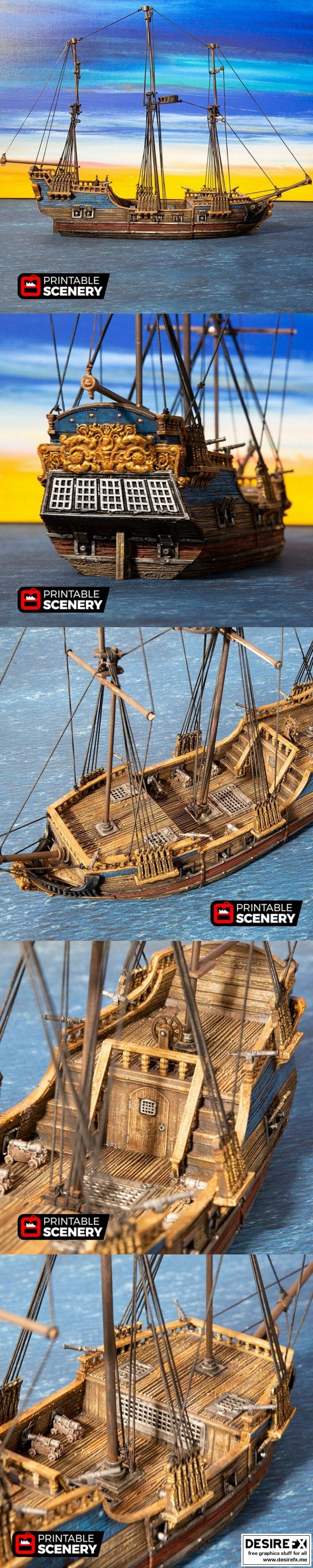 Frigate MK2 3D打印模型|Frigate MK2