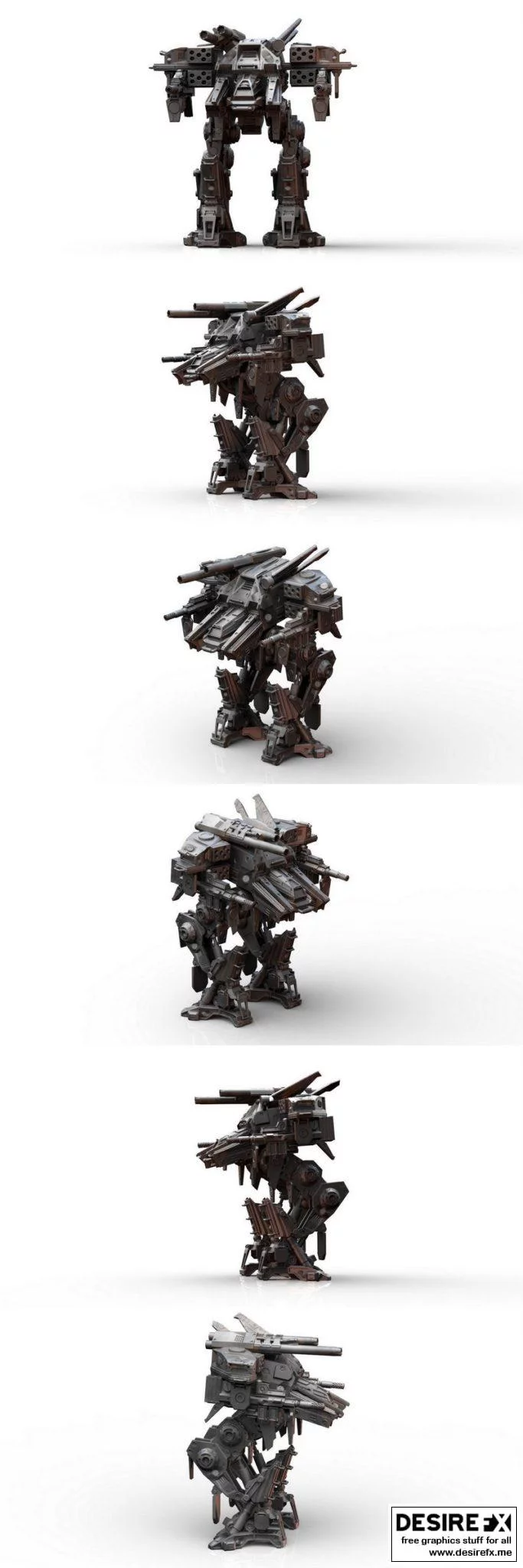 Apep机械机器人3D打印模型|APP-076 Apep Mech Robot