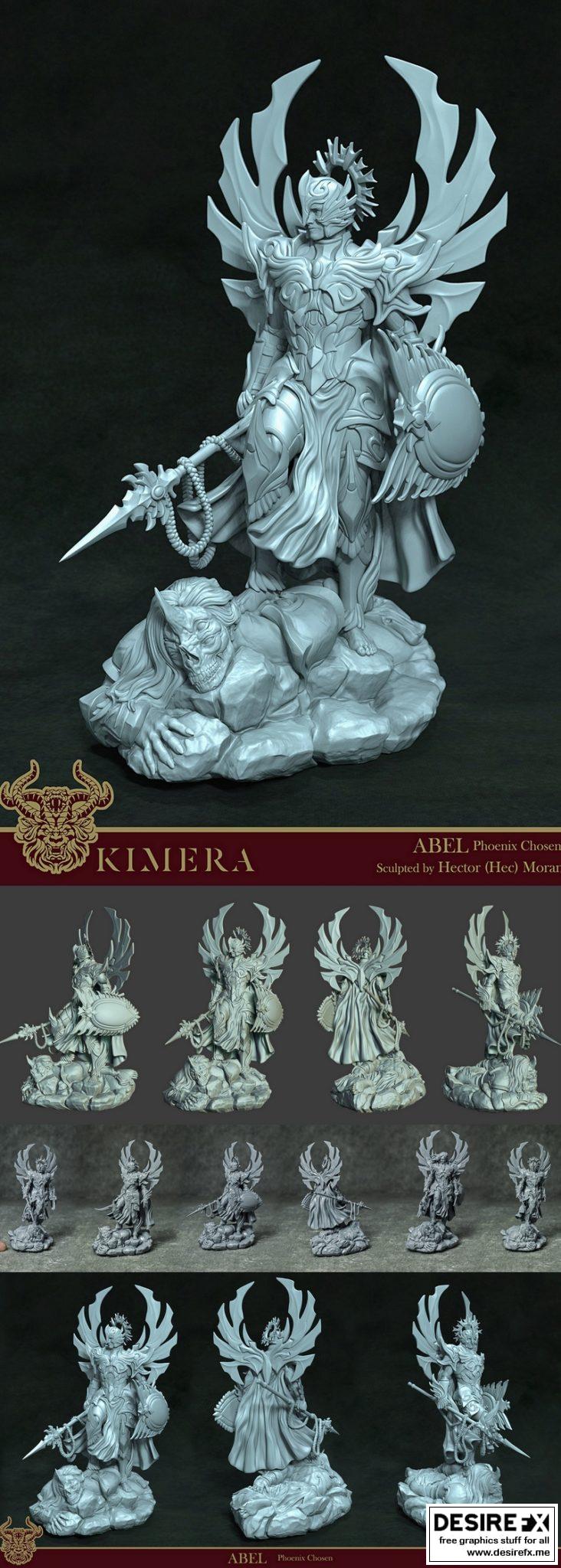 阿贝菲尔克斯：3D打印模型匠心呈现|Abel Phoenix Chosen