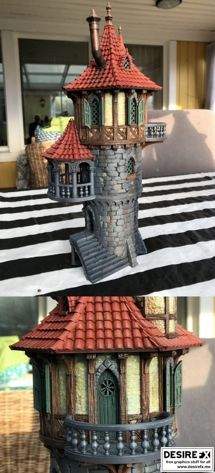 巫师塔游戏中的艾尔文3D打印模型|Wizard Tower