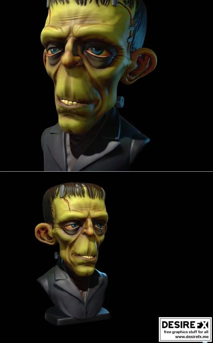 弗兰肯斯坦 3D打印模型|Frankenstein