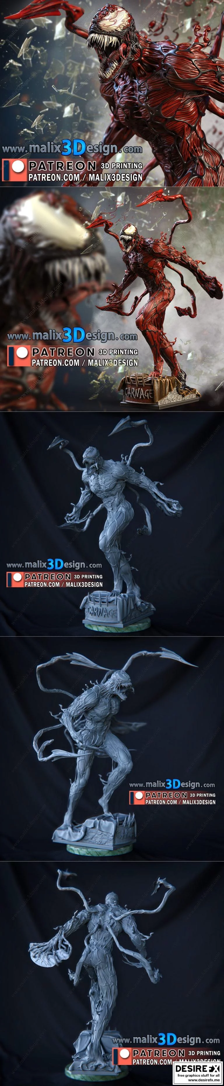 血色狂潮：咒术回战-虎杖悠仁-3D打印模型|Carnage