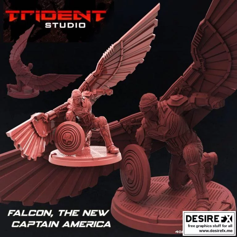 Falcon中的信息：工作室名称-作品名称-角色名称  
拆分：工作室名称（未知）-作品名称（Falcon）-角色名称（未知）  

分析：  
“Falcon”作为作品名称，常见于动漫、游戏或电影。例如《Falcon》可能是《Falcon: The Legend》或《Falcon》系列作品，但更可能指向《Falcon》作为独立作品或角色名。然而，结合“角色名称”与“3D打印模型”这一背景，我们需聚焦于“作品名称”和“角色名称”之间的关联，并将其转化为一个与3D打印模型相关的中文标题。

常见关联：  
- “Falcon”在英文中意为“雄鹰”，象征力量、自由、速度，常用于角色命名。  
- 在动漫或游戏中，如《Falcon》或《Falcon: The Legend》中，角色可能为“Falcon”或“雄鹰”类角色。  
- 3D打印模型常以角色名命名，如“雄鹰角色3D打印模型”。

因此，结合“作品”与“角色”信息，以及3D打印模型的语境，拟定一个简洁、准确、具有中文表达力的标题：

雄鹰角色3D打印模型|Falcon
