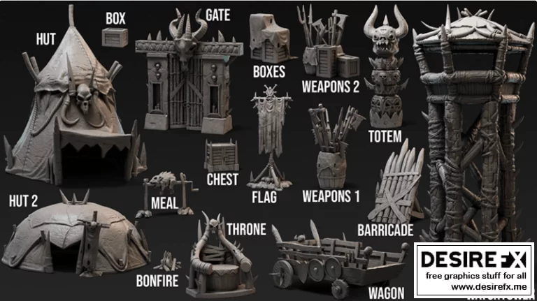 Orconspiracy 2021：3D打印模型再现动画角色设计|Orconspiracy January 2021