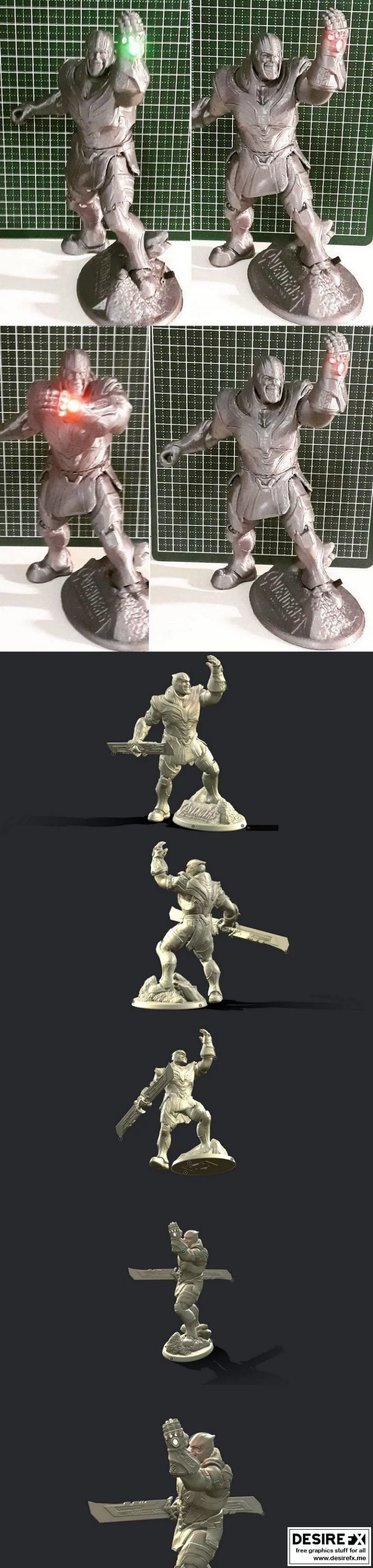 泰坦尼克号 电影 伊丽莎白 3D打印模型|Thanos