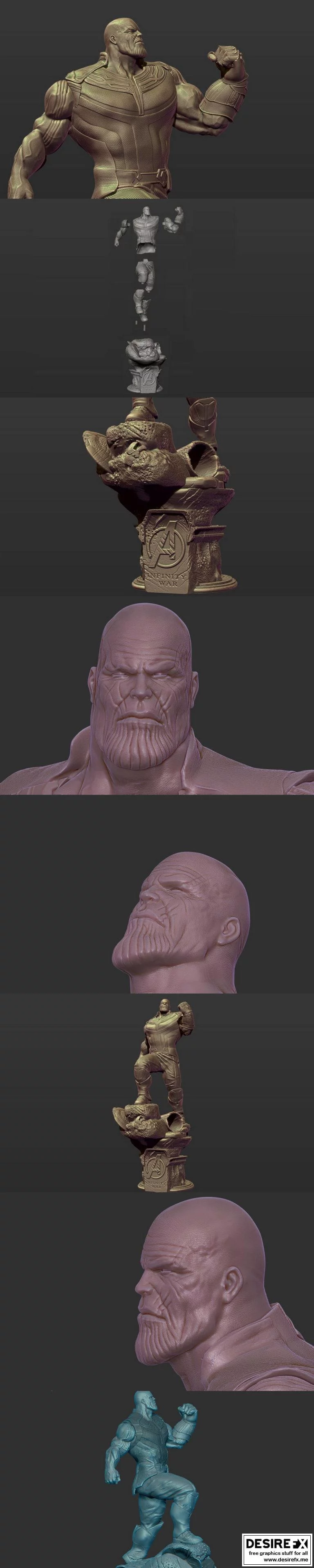 泰坦尼克号 3D打印模型 伊丽莎白公主|Thanos