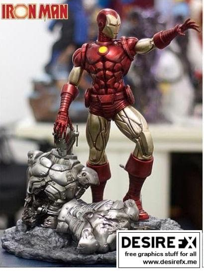 钢铁侠 - 电影 - 3D打印模型|Iron Man – Anthony Edward “Tony” Stark