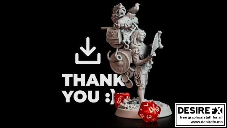 Loot Studios – 《冒险者》3D打印模型|Loot Studios – Adventurer