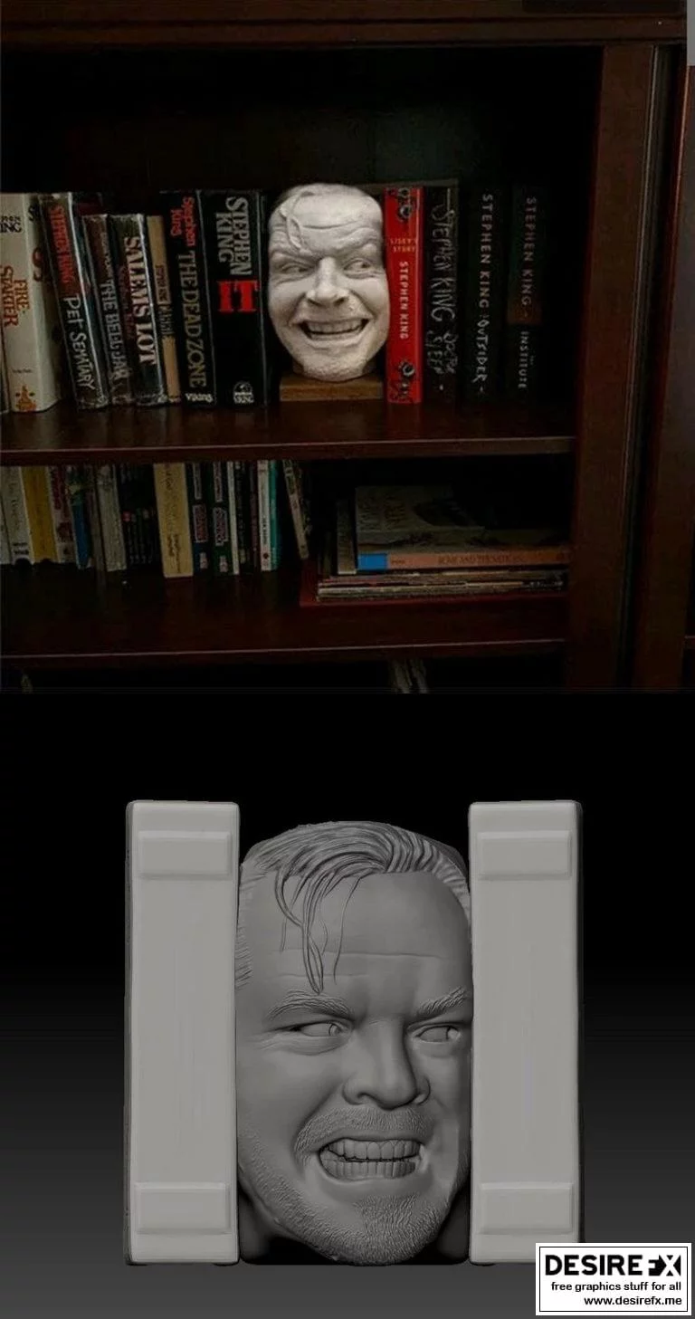 杰克·尼科尔森 电影角色 3D打印模型|Jack Nicholson – out of book