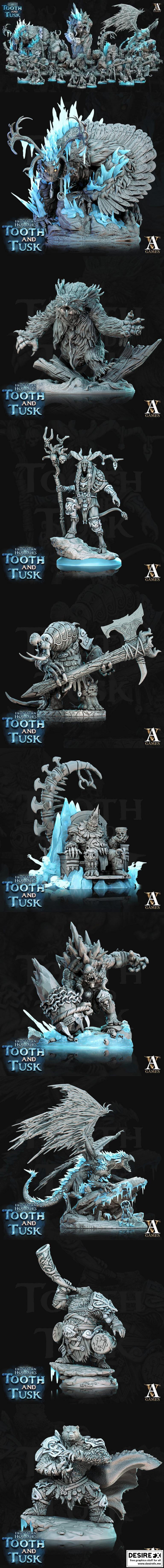 Archvillain Games – Frostburn Horrors – Tooth and Tusk