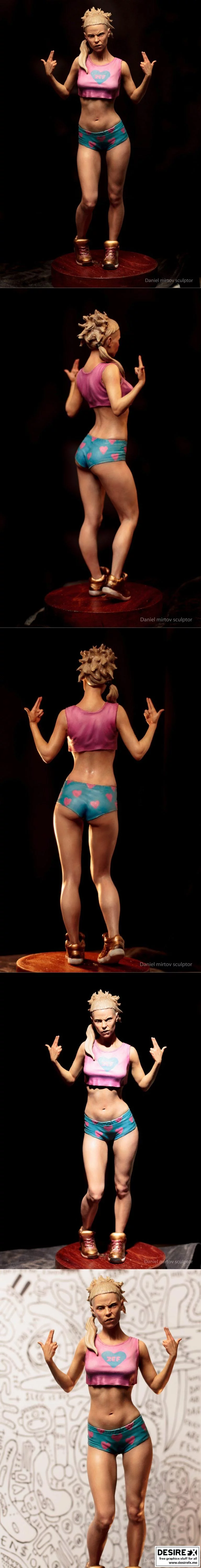 Yolandi Visser 3D打印模型集|Yolandi Visser