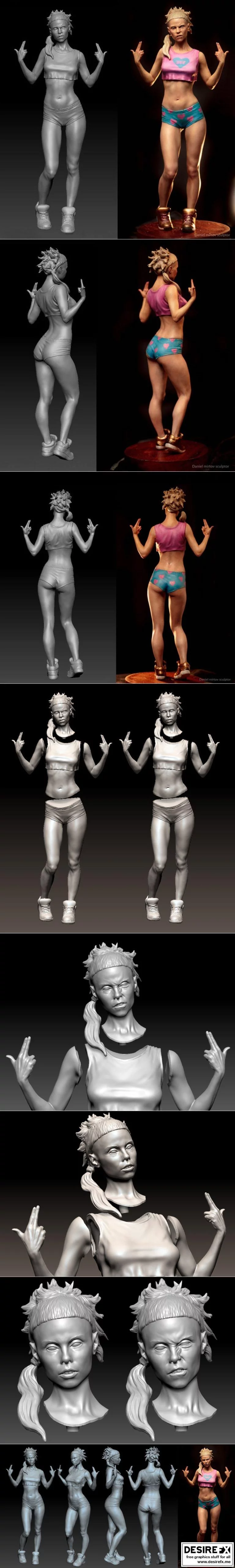 Yolandi Visser 3D打印模型集|Yolandi Visser
