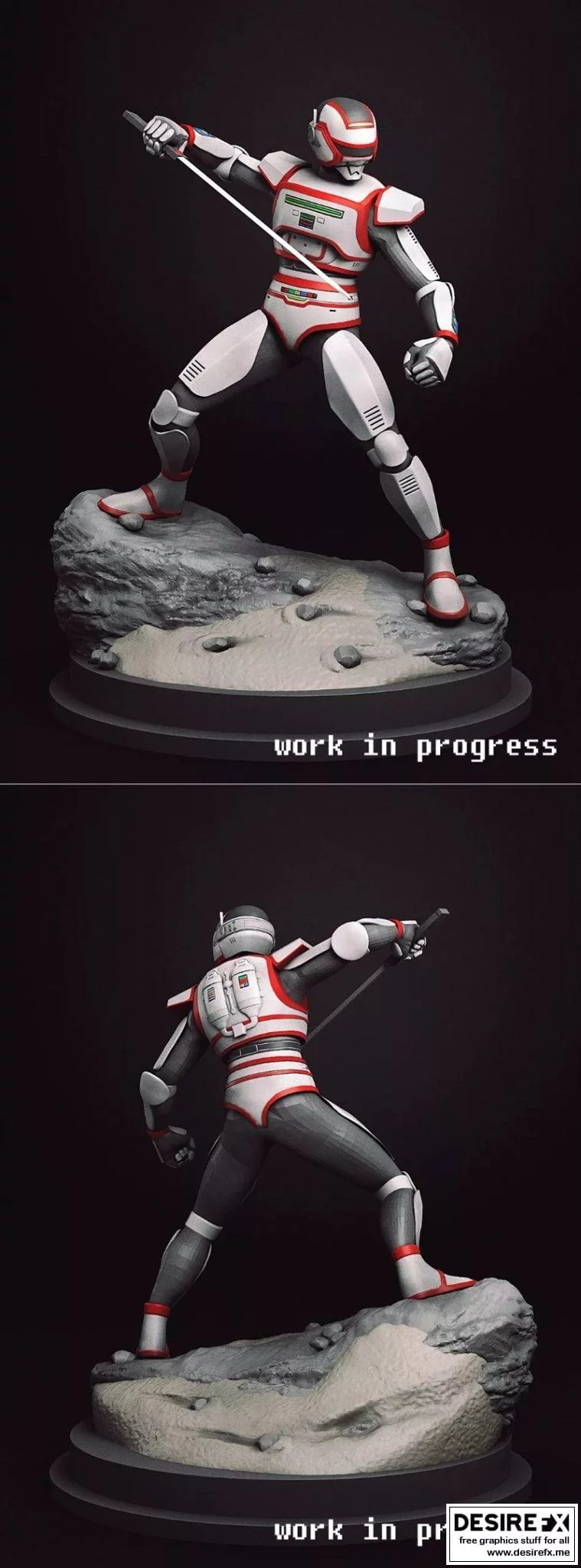 Jaspion-进击的巨人-艾伦·耶格尔 3D打印模型|Jaspion