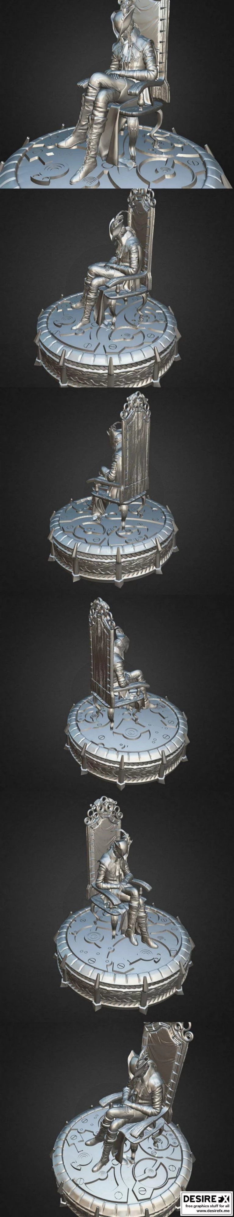 血源诅咒·玛丽亚 3D打印模型|Lady Maria from Bloodborne