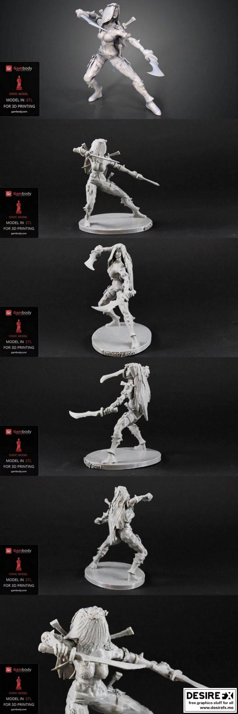 洛库斯·卡塔莉娜 3D打印模型|Katarina from League of Legends