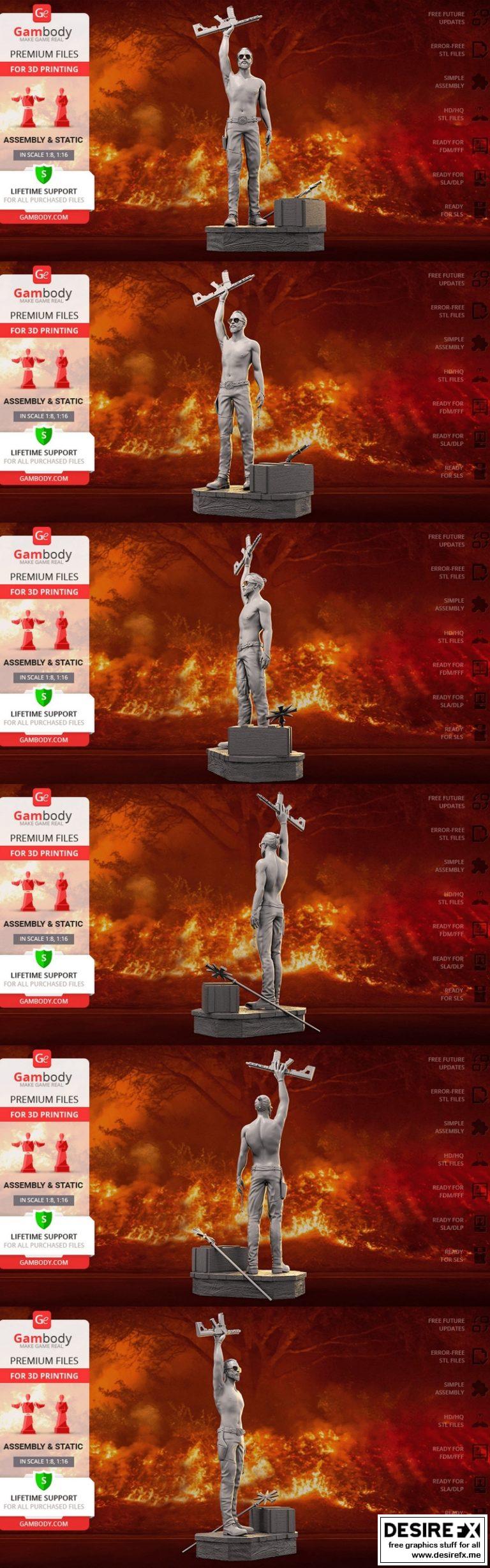 远征5 Joseph Seed 3D打印模型|Joseph Seed from Far Cry 5