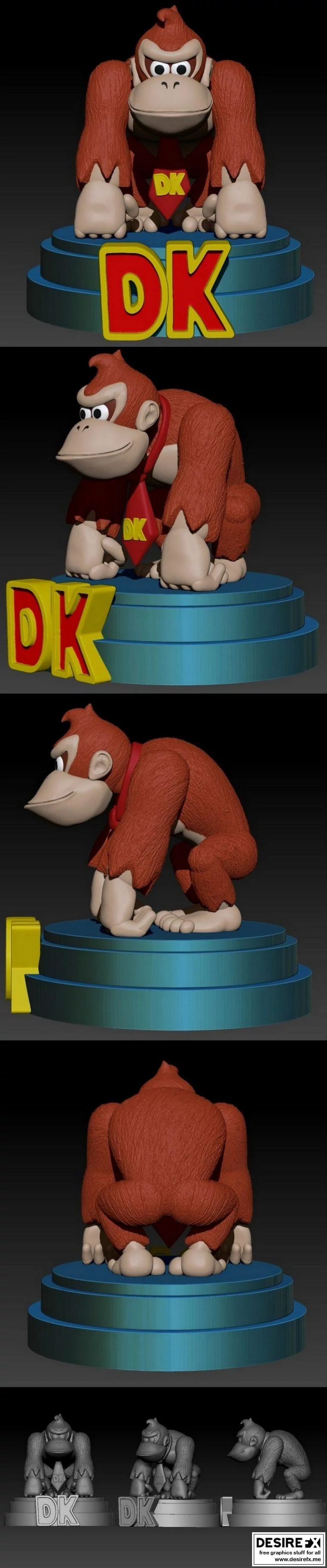 任天堂-哆啦A梦-大雄|Donkey Kong