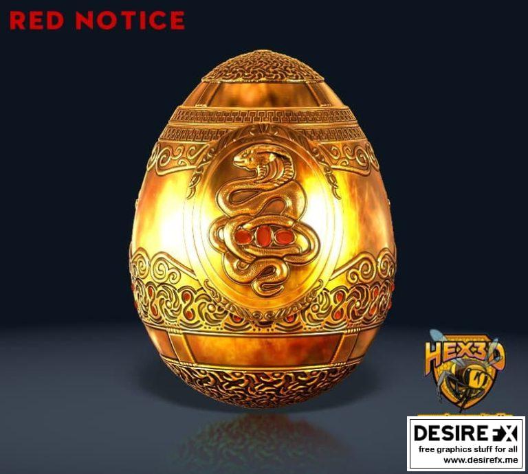 红通令：克里奥帕特拉的蛋 3D打印模型|Red Notice – Cleopatras Egg 2