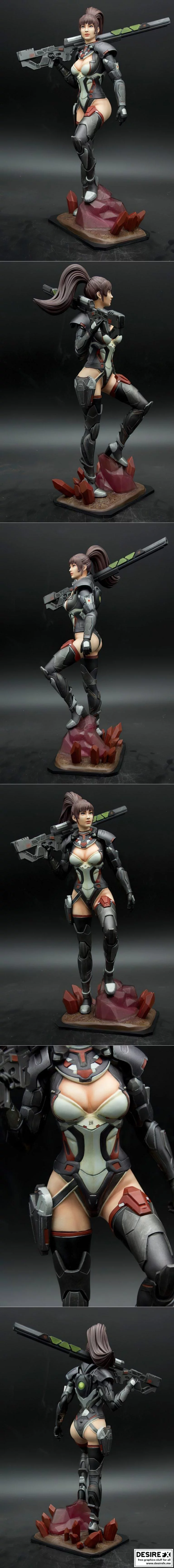 Sogeky Pin Up 3D打印模型集：动漫游戏角色精致复刻|Sogeky Pin Up