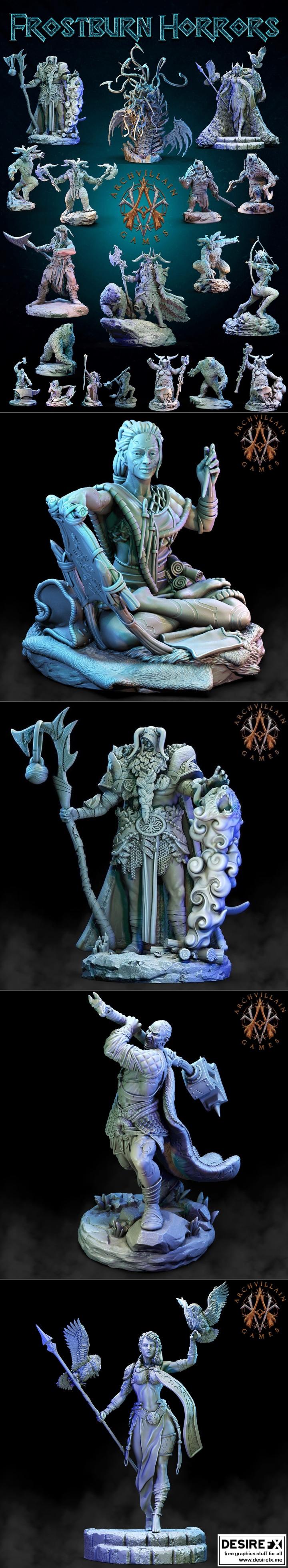 寒霜之焰 horror 3D打印模型|The Frostburn Horrors