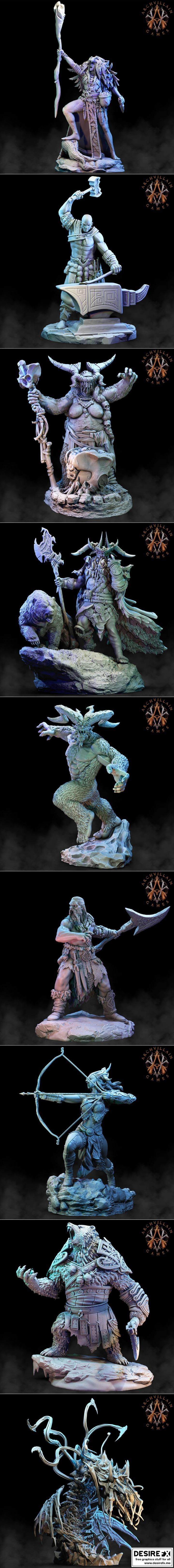 寒霜之焰 horror 3D打印模型|The Frostburn Horrors