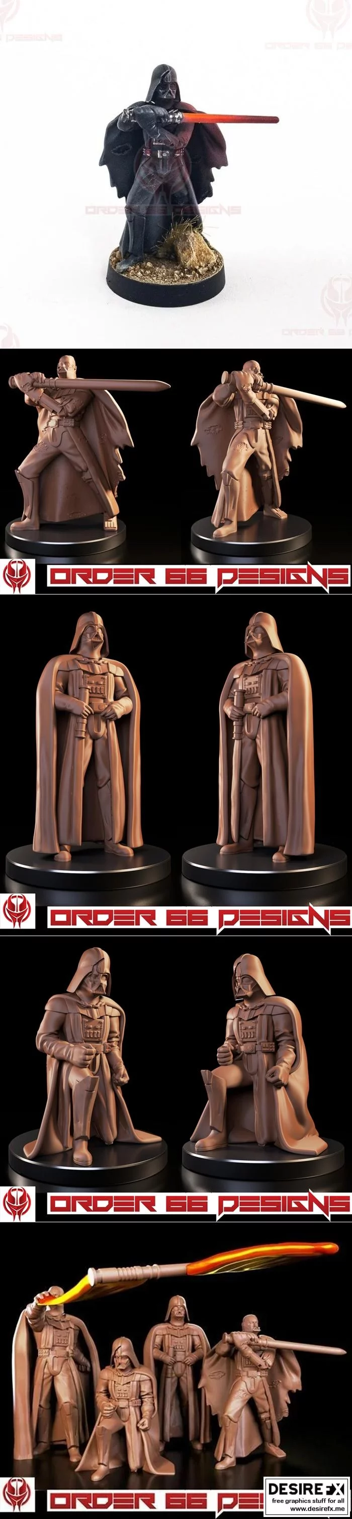 destiny chosen – 3D打印模型集|The Chosen One – Entire Collection