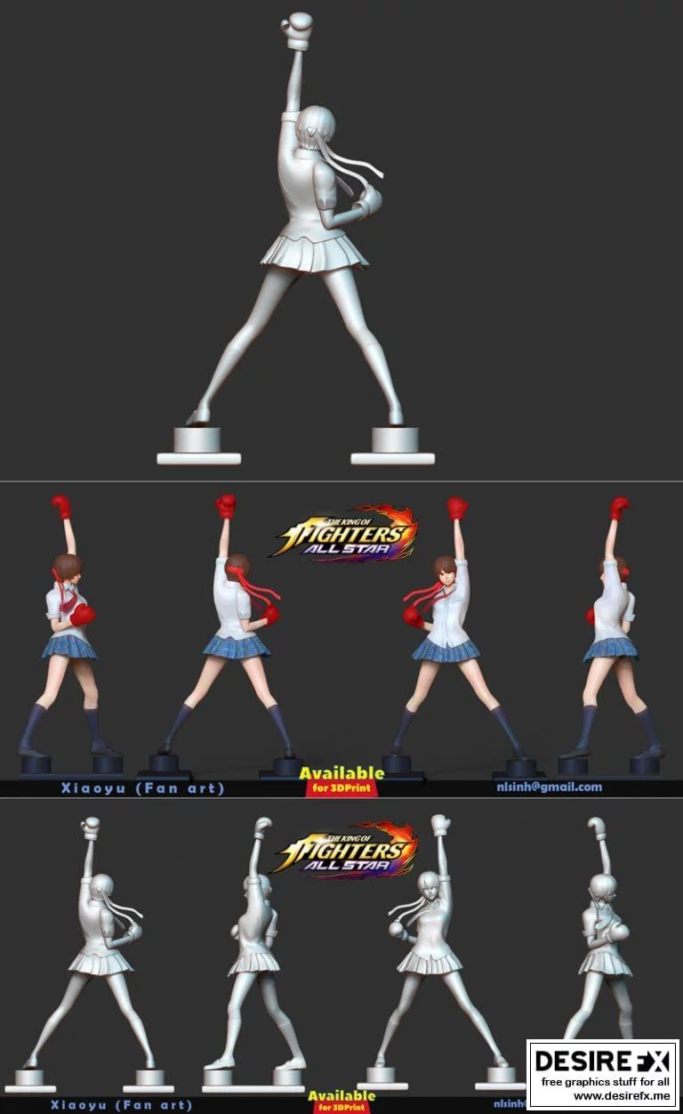 小鱼——原神·行秋 3D打印模型|Xiaoyu – King