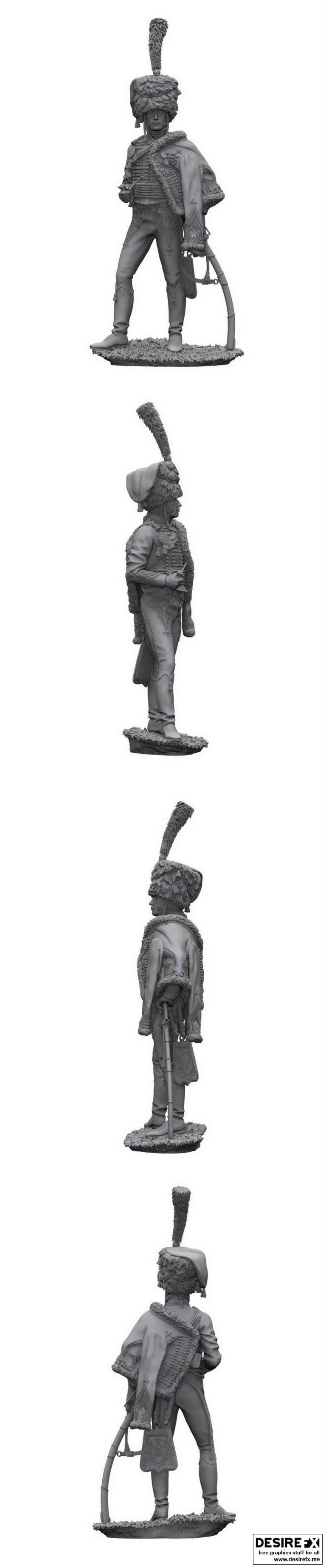 1805 captain 3D打印模型|Le Capitaine 1805