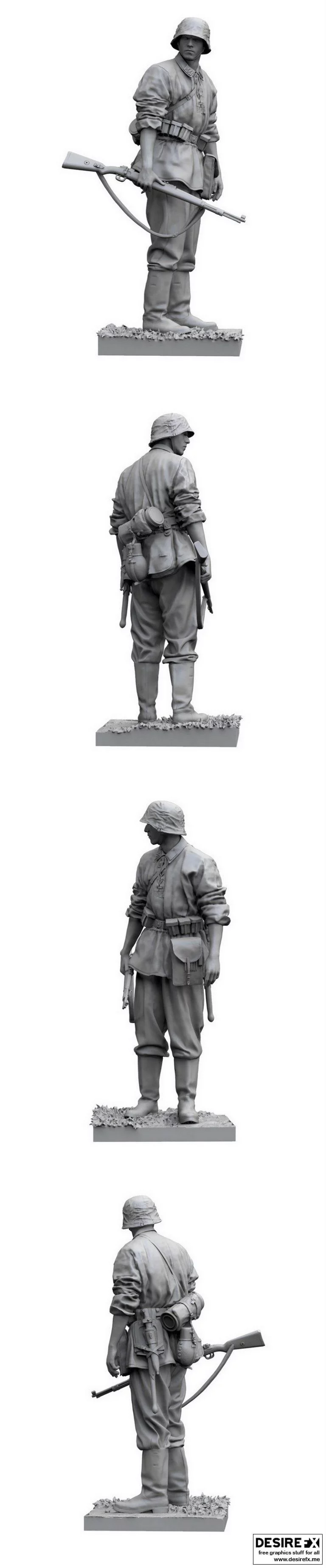 SS风暴兵：3D打印战甲模型|SS Sturmmann