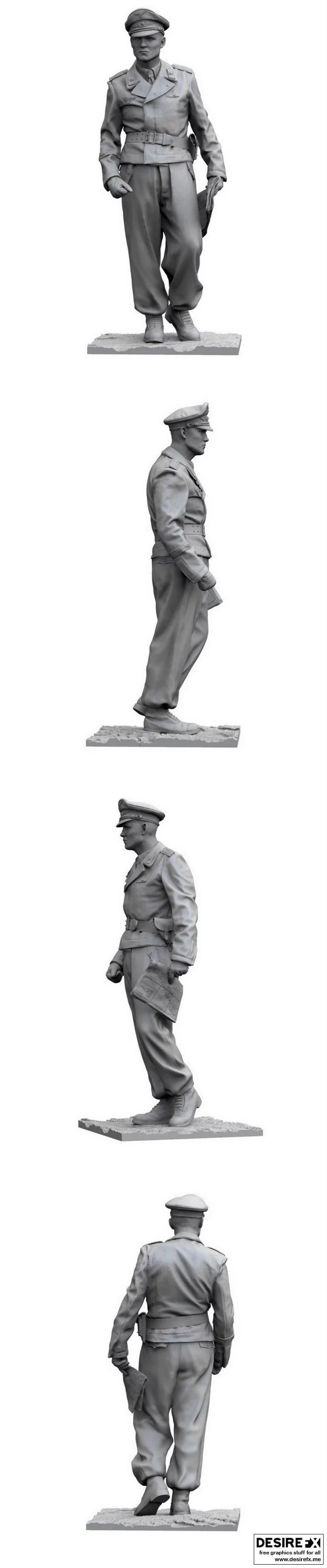 Panzer Leutnant 3D打印模型|Panzer Leutnant