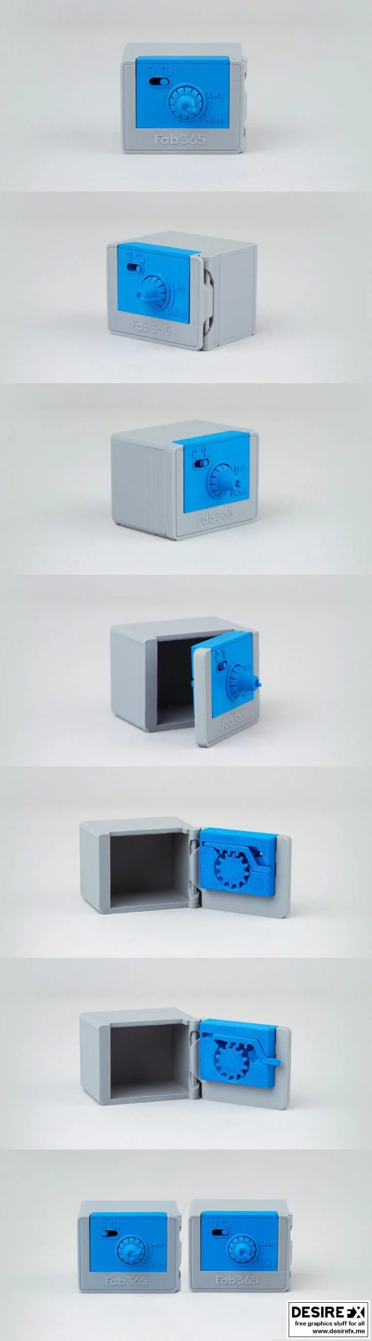 安全 dial 3D打印模型|Safe Dial