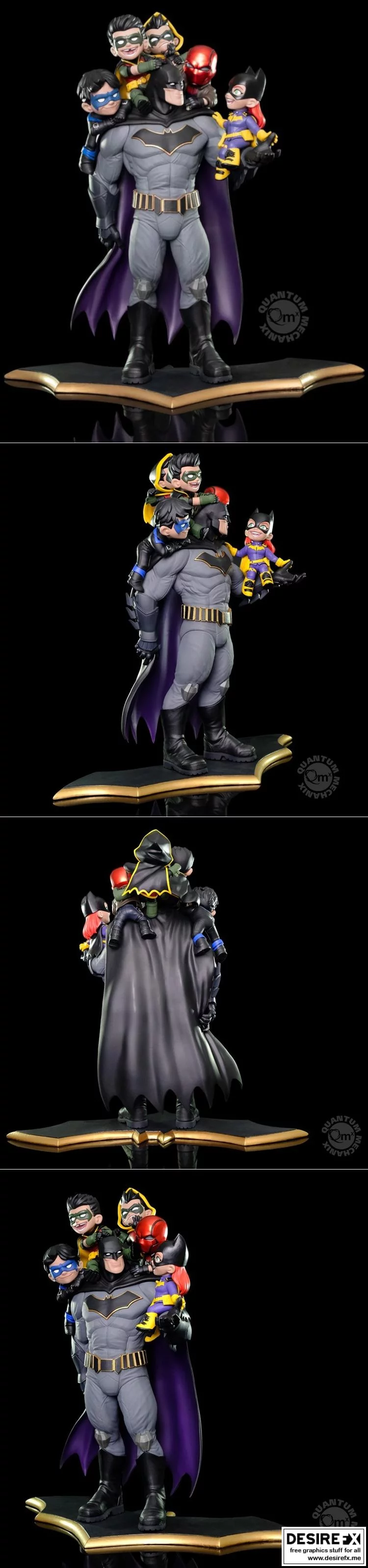 蝙蝠侠家族3D打印模型集|Batman e familia