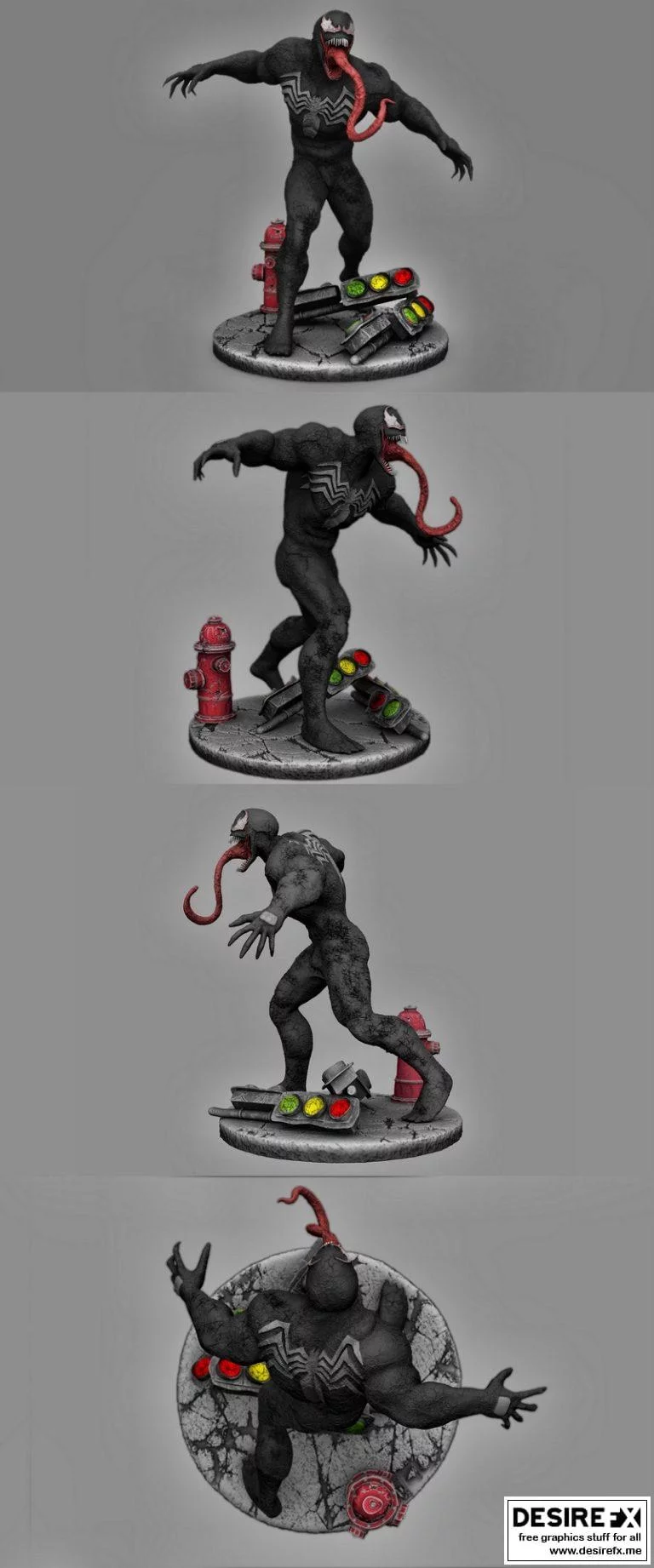 Venom 3D打印模型|Venom