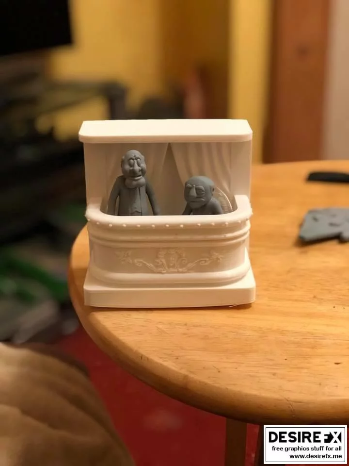 Statler & Waldorf 3D打印模型集|Statler & Waldorf