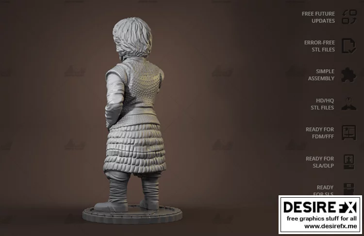 《冰与火之歌：提利昂·兰尼斯特3D打印模型》|Tyrion Lannister