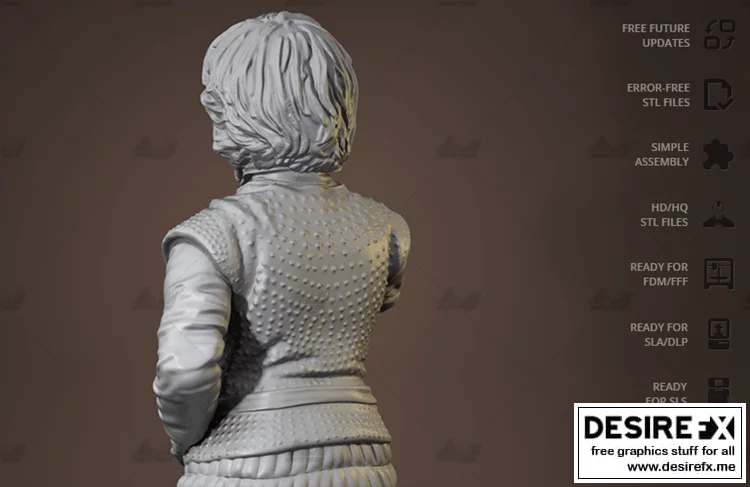 《冰与火之歌：提利昂·兰尼斯特3D打印模型》|Tyrion Lannister