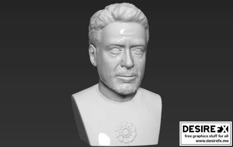 钢铁侠3D打印模型|Tony Stark Bust