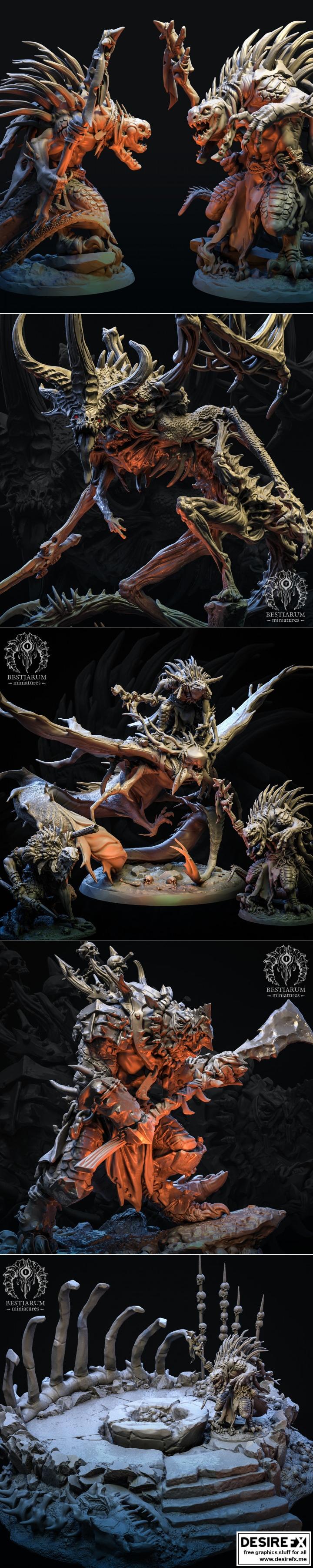 Sekhatons部落《星际迷航》3D打印模型|Sekhatons tribe