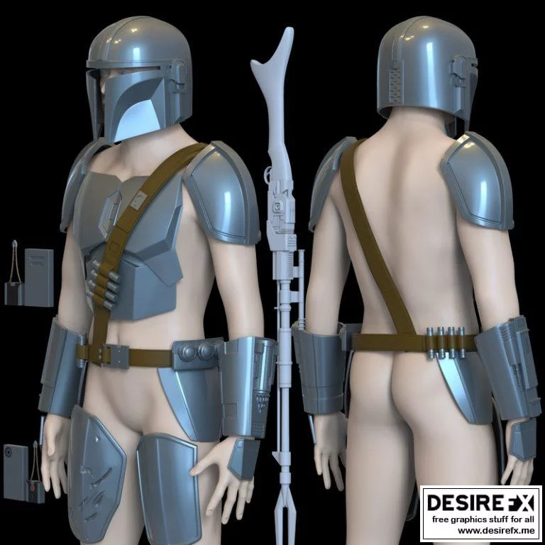 绝地武士贝卡尔装甲|Mandalorian Beskar Armor