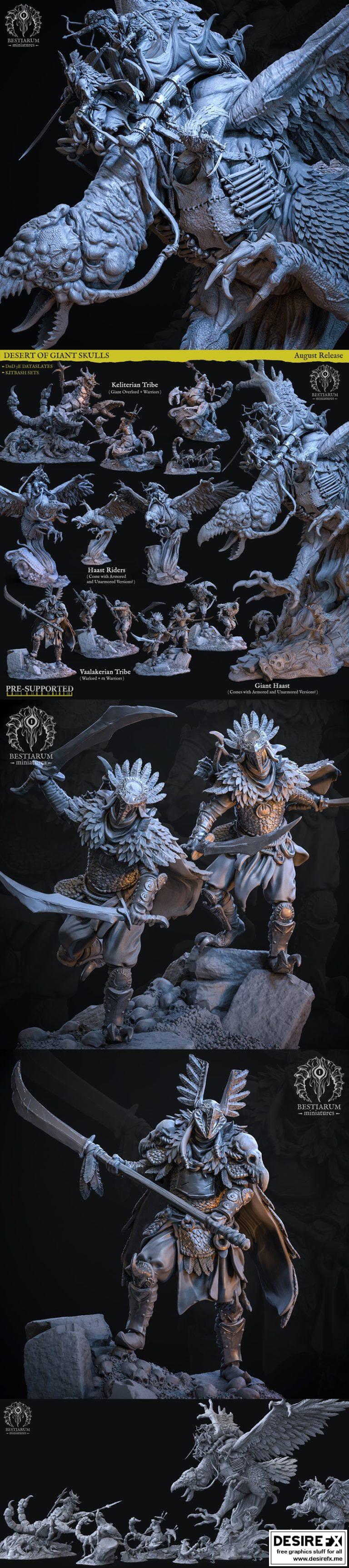 Bestiarum Miniatures 2021年8月作品：《奥术之书》中的“暗影猫”3D打印模型|Bestiarum Miniatures August 2021