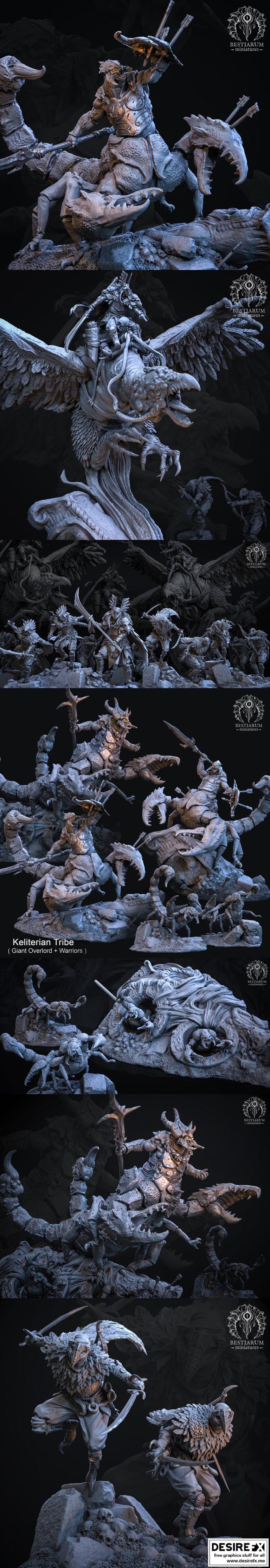 Bestiarum Miniatures 2021年8月作品：《奥术之书》中的“暗影猫”3D打印模型|Bestiarum Miniatures August 2021