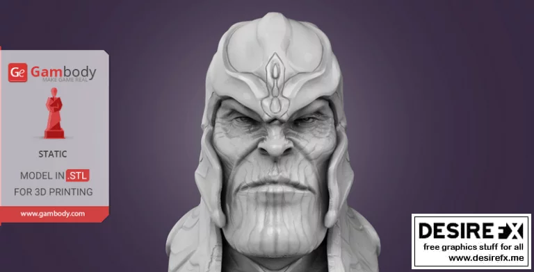 泰坦尼克号模型-复仇者联盟-灭霸|Thanos Bust