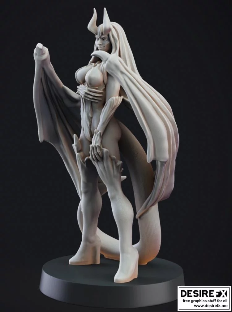 动漫《Succubus》角色3D打印模型|Succubus