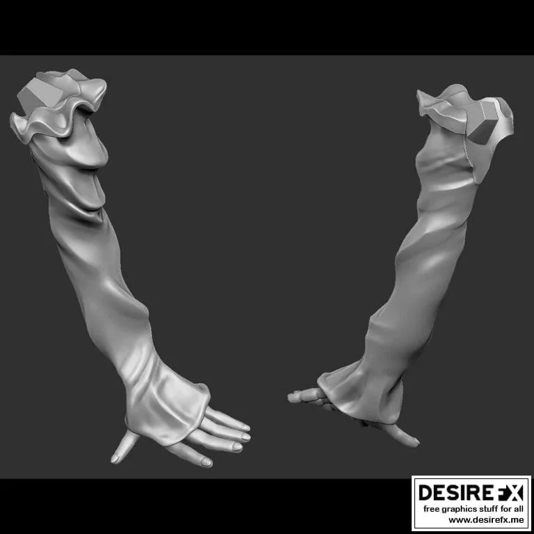 蒸汽朋克少女3D打印模型|Steam Punk Girl