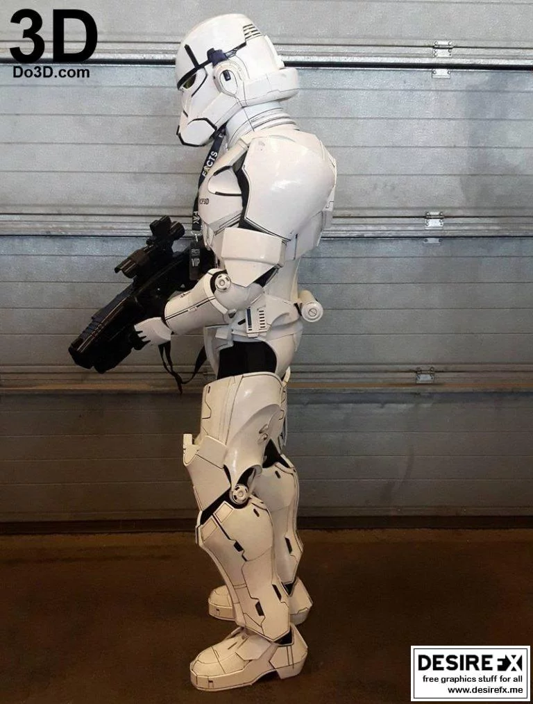 星球大战风暴兵全身体模组3D打印模型|Star Wars variant Stormtrooper Full Body Armor Suit