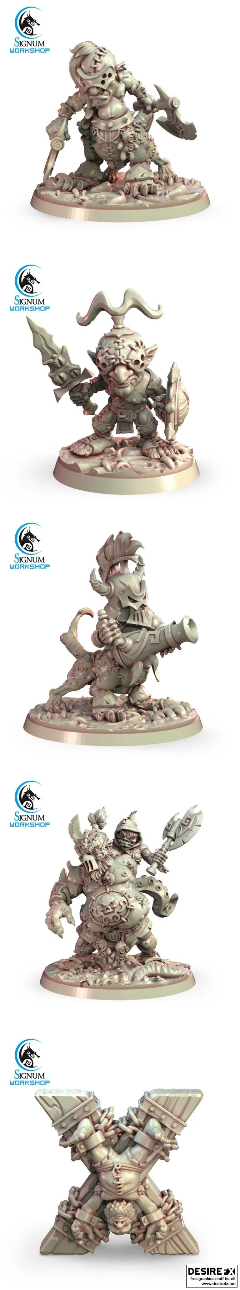 Signum Workshop 2021新品发布：动漫角色3D打印模型登场|Signum Workshop May 2021 Release