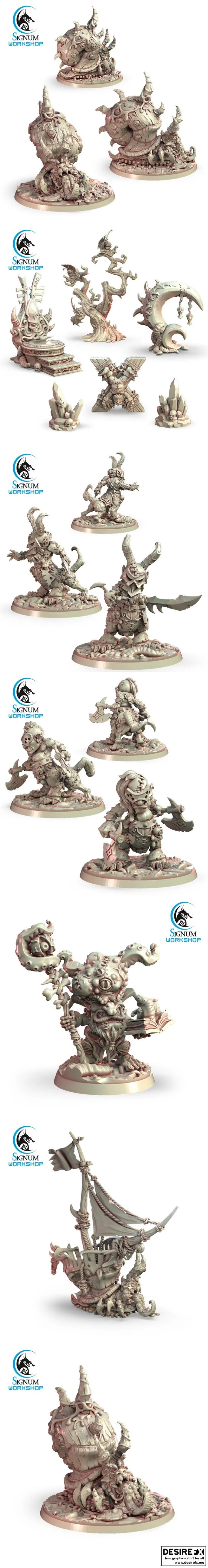 Signum Workshop 2021新品发布：动漫角色3D打印模型登场|Signum Workshop May 2021 Release