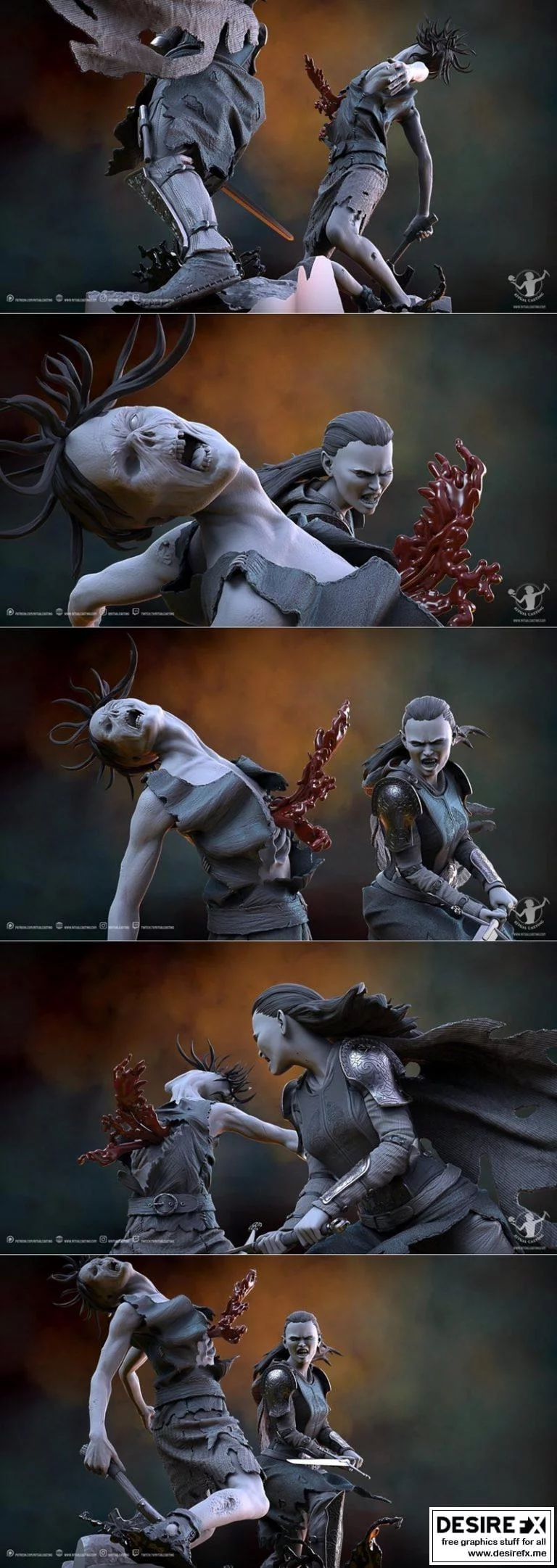 Bonnie中的作品与角色3D打印模型集|Bonnie