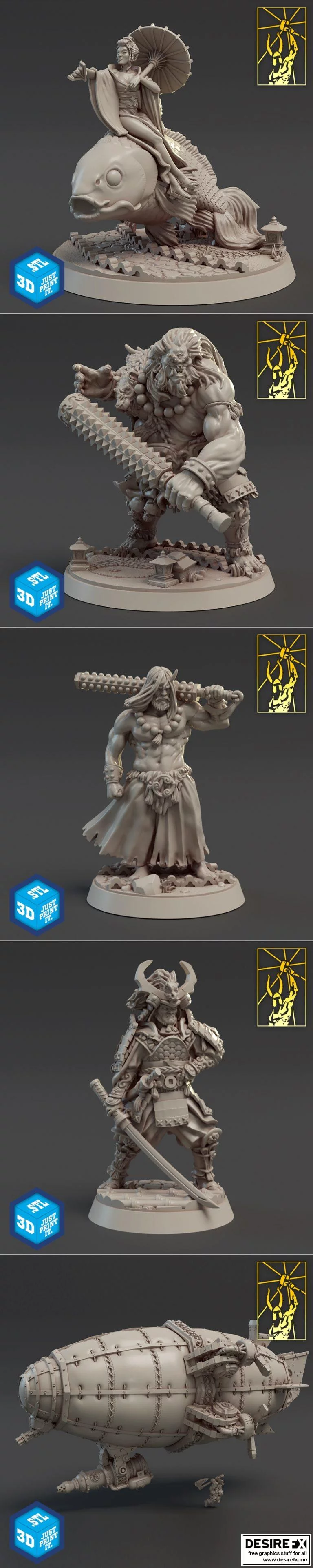 龙帝国十二月发售：3D打印模型新品登场|Dragon Empire December release